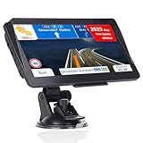 IGEAIIE 9 Inch Sat Nav for Car, Trucks, HD GPS Navigation with UK & Europe Maps 2025, HGV Sat Nav Trucks, Lifetime Free Updates, Support Postcode Search, Voice Guidance, Speed Camera Alerts, POI - Image 1