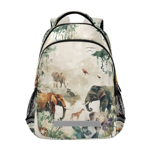 Sac à dos pour enfants léger anti-mal de dos à motif Animaux