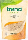 Trend Organic Brown Basmati Rice with Nutty Flavour and Tender Texture,1kg - Culinary Excellence, Rich in Protein and Fibre, Certified Organic, Vegan, GMO Free, No Preservatives No Additives