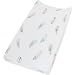 LifeTree Premium Cotton Changing Pad Cover, Feather Print Soft Diaper Cradle Sheet for Baby Boys or Girls, Fits Standard Contoured Changing Table Pads