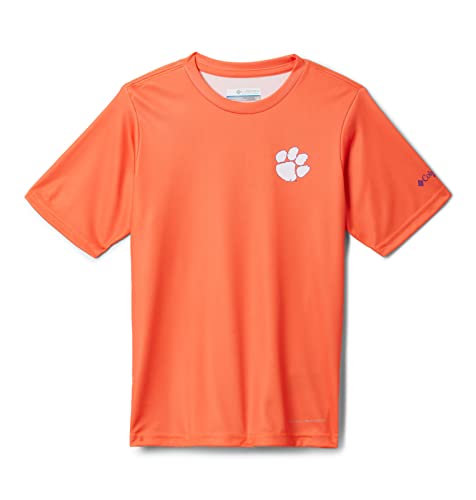 Image of Columbia Kids' Collegiate Terminal Tackle Short Sleeve Shirt