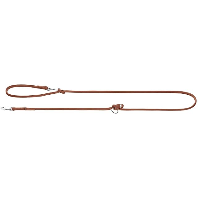 Foto 4 de 5 de HUNTER Soho - Correa Ajustable para Perros (Redonda, Piel de Vacuno, 3 Posiciones, Suave y Flexible, Ligera…