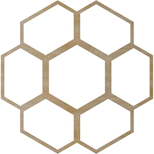 Image of Ekena Millwork 36 inchOD x 12 5 /8 inchID x 3 /8 inchT Florin Wood Fretwork Pierced Ceiling Medallion, Birch