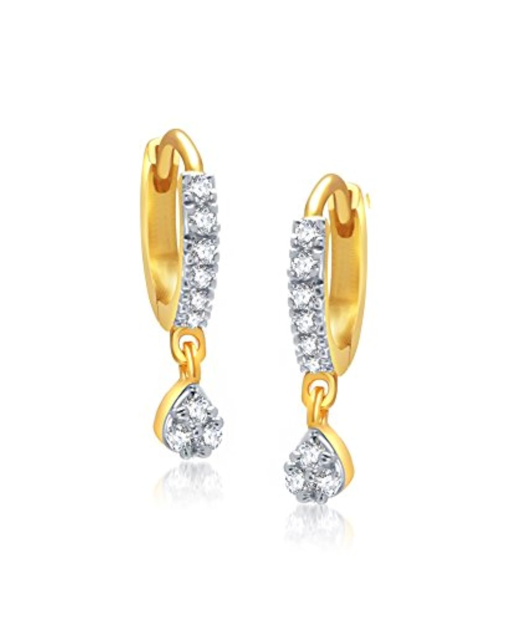 Fancy AD Earrings With Heart Earcuff Set of 5