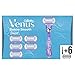 Venus Swirl Rasoir Femme, Rasage de Près en Douceur, 1 x Rasoir + 6 Lames [OFFICIEL]