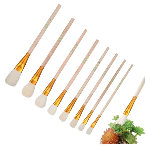 Set de 8 pinceles para polinización manual 7.87 pulg miniatura 1