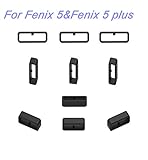 RuenTech 10-Pack Replacement Fastener Ring for Garmin Fenix 5&Fenix 5 Plus Band Keeper Security Loop(22mm Band Keeper for Fenix 5 and Fenix 5 Plus)