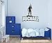 Custom Name Wall Decal - Famous Game - Wall Decal for Home Bedroom Nursery Playroom Decoration (R Julio 445) ((Wide 20