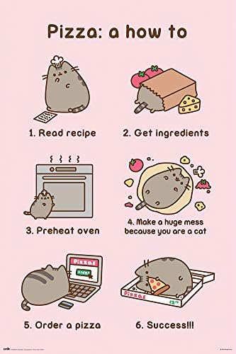 pusheen pizza