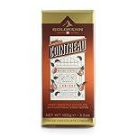 Goldkenn Swiss Milk Chocolate Bar with Cointreau Liqueur Center | 100g Premium Chocolate | Elegant Spirit Infusion