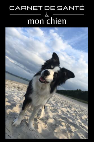 Carnet de santé de mon chien: Border Collie carnet de suivi complet de 114 pages à remplir : visites vétérinaire, vaccination, vermifuge, taille, ... toilettage, journal de bord...etc