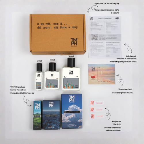 Image of TMPerfumehouse CRLN 21 NYC EDP for Men | Fresh, Citrusy & Long Lasting Perfume Spray | Citrusy, Green & Warmspicy Fragrance | Luxury Gift for Him | TMPH | 50ml