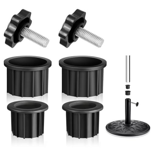 Image of Parasol Hole Ring Replacement Set, 6Pcs Patio Umbrella Base Replacement Kit