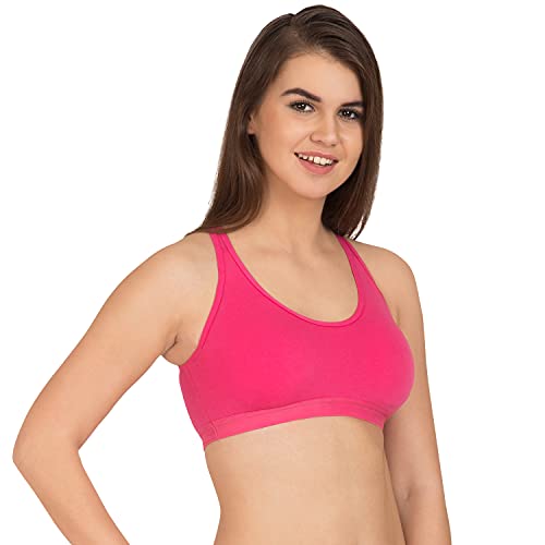 Image of Tweens - Lightly Padded Sports Shaper Bra - Wirefree - Racerback - Removable Pads - Sports Bra