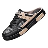 1. Diseño fácil de poner: Estas Zapatillas Sin Espalda no requieren cordones, lo que facilita su colocación y extracción. La forma del zapato se adapta al pie, evitando resbalones al caminar, ofreciendo un look relajado y natural.