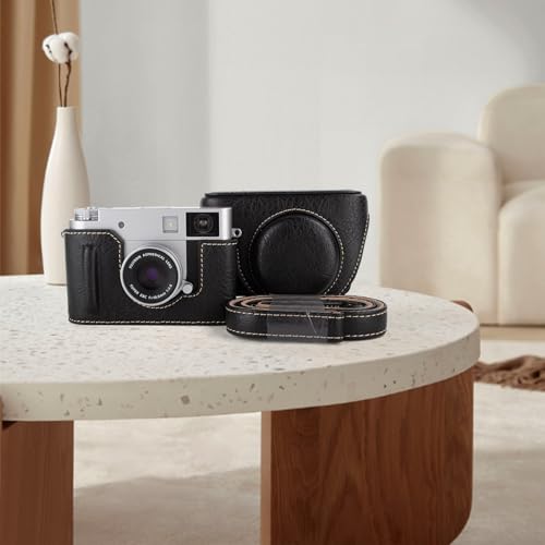 Funda MUZIRI KINOKOO para cámara Fuji X Half en cuero PU miniatura 6