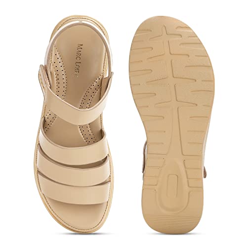 Image of Marc Loire Women Soft Comfortable Solid Platform Heels