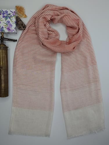 MutluHan Shawl Luxury and Comfortable Women's Shawl for Gifts and Special Occasions, Suitable for Casual and Workplace (Business Casual, Night, Casual), Orange, 192cm*70cm3