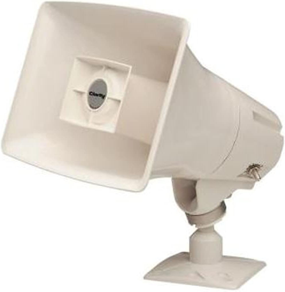 Valcom SX15-TM 15-watt Marine Paging Horn w/25/70/100-volt Transformer