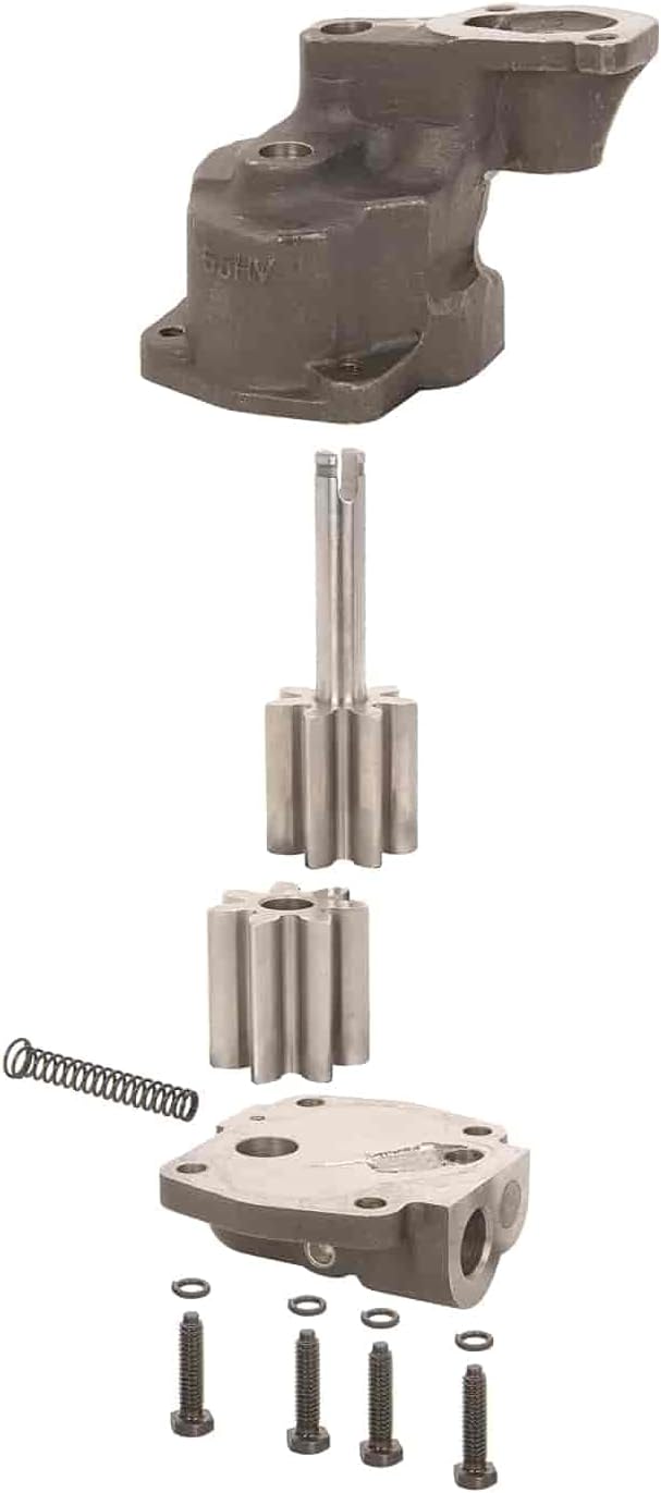 JEGS Oil Pump Kit | Fits Small Block Chevy | High Volume | Made In USA | 25% More Flow Than Standard Oil Pumps