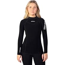 GUL Womens Evotherm Long Sleeve Thermal Rashguard - Black