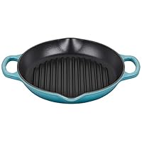 Amazon | Le Creuset シグネチャーディープラウンドグリルパン 11