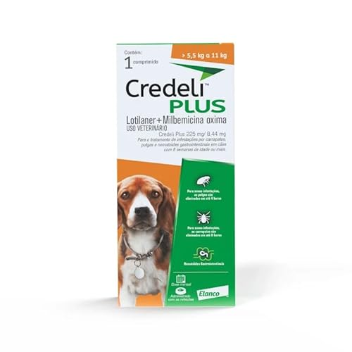 Credeli Plus 225 mg Laranja - 5,5 A 11kg