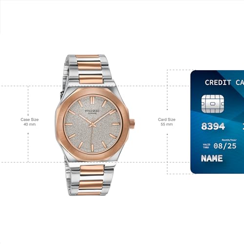 Image of Sonata Bi Metal Breeze Quartz Multicolor Round Dial Men's Watch | Stainless Steel Material | Multi Color Band - SP70071KM01