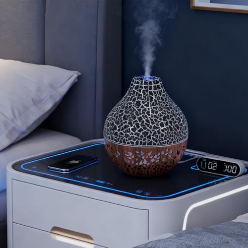 Humidificateur de diffuseur d'air et diffuseur d'huiles essentielles d'aromathérapie - 5