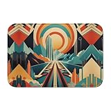 Conçu avec un fond moulé goutte à goutte, le tapis YYHWHJDE A Colorful World Prints offre des propriétés antidérapantes supérieures, protégeant vos sols contre les dommages tout en assurant votre sécurité dans des conditions humides.