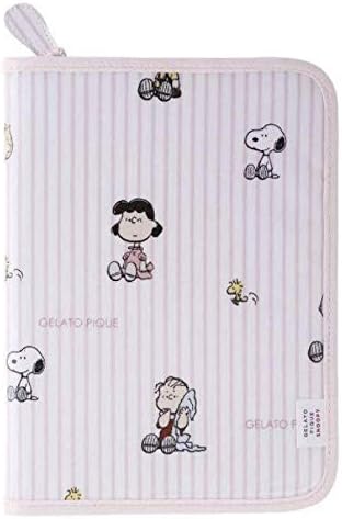 Amazon Co Jp ジェラートピケ コラボ Peanuts ストライプ 母子手帳ケース ピンク スヌーピー ベビー マタニティ