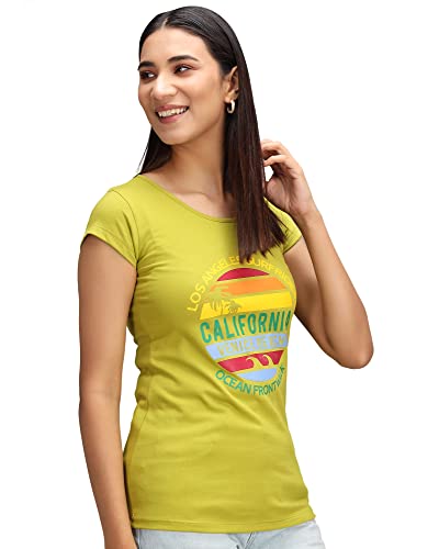 Image of ADDYVERO Casual Cap Sleeves Graphic Print Women Top