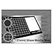 Tonic Studios 2633E Tim Holtz Travel Glass Media Mat 10.25"X15.5", Multi