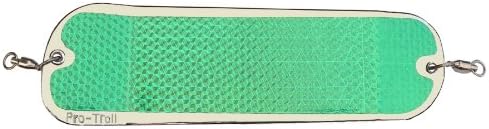 Pro-Troll Fishing Products ProChip 8-Inch Flasher, Chrome/Green