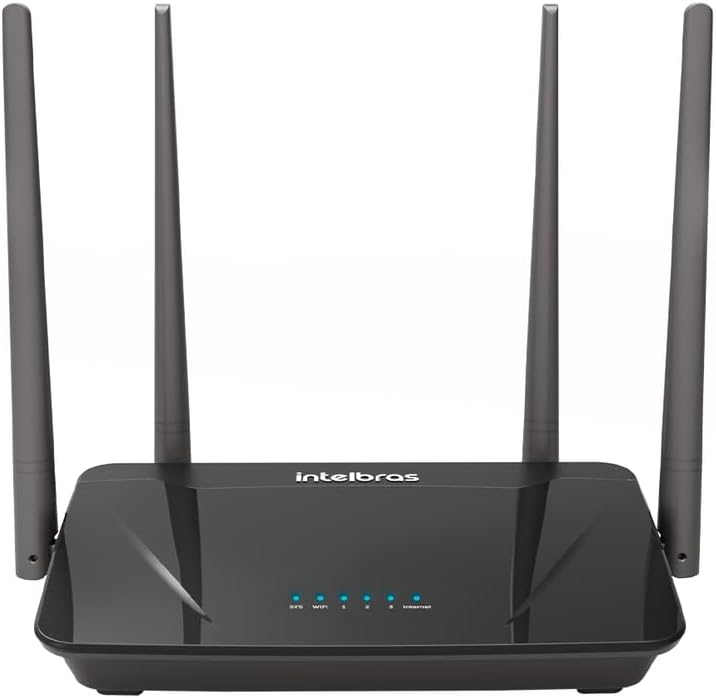 Roteador Wireless Dual Band RF 1200 Preto Intelbras
