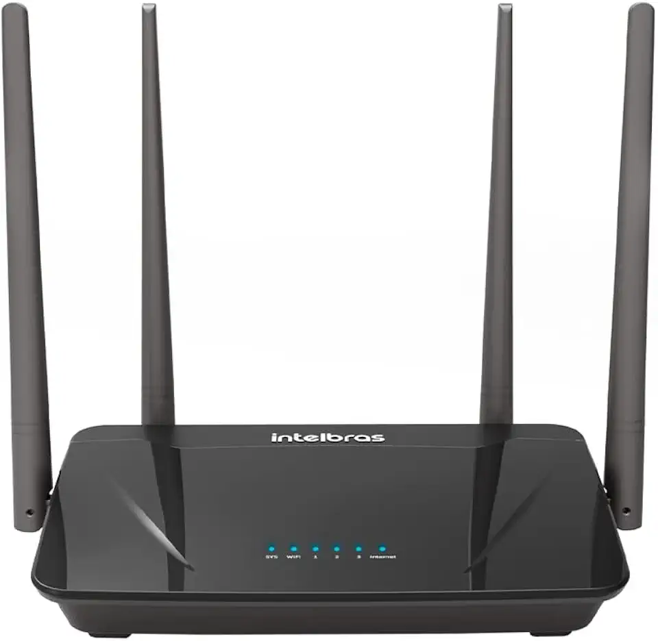 Roteador Wireless Dual Band RF 1200 Preto Intelbras