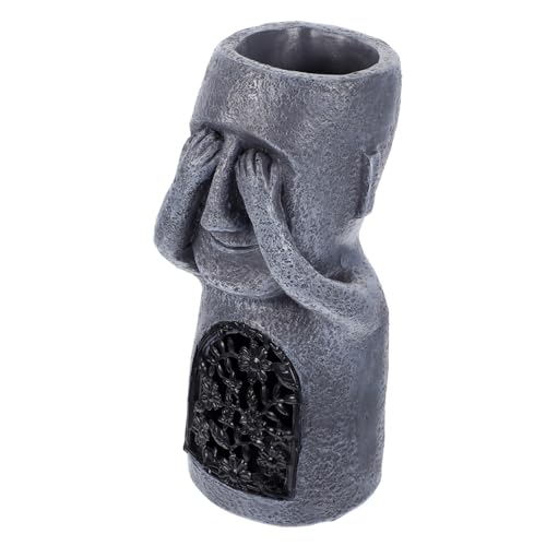 ABOOFAN Figuras De Resina Esculturas Estatua Gigante De La Isla De Pascua Adorno Diseño Creativo para La Decoración del Hogar.