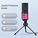 FIFINE USB Podcast Condenser Microphone Recording On Laptop, No Need Sound Card Interface and Phantom Power-K669