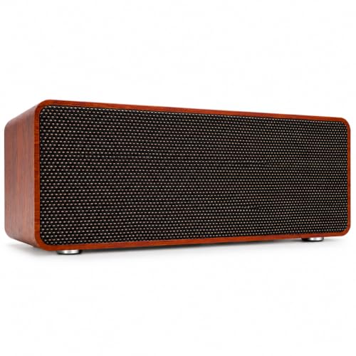 Caixa de Som Bluetooth Portátil 100W com USB Cartão de Memória e AUX