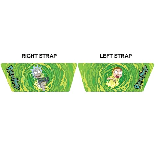Rick and Morty Portal Unisex Adult Slides Adjustable Flip Flop Sandals Officially Licensed Hypd Slydr Switch™2