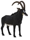 Mojo Fun 387145 Giant Sable Antelope - Realistic International Wildlife Toy Replica