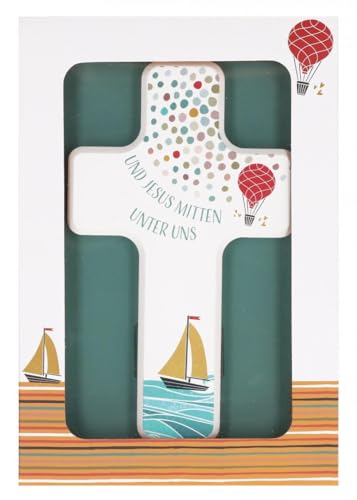 Und Jesus mitten unter uns: Kinderholzkreuz