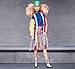 Barbie BMR1959 Fashion Doll with Curly Blonde Hair, in Color Block Sweatshirt with Logo Tape, Fully Poseable, with Accessories and Doll Stand