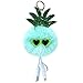Produktbild N/ A Kreative Sonnenbrille Ananas Handy Daten Kabel Haar Ball Schlüssel Schnalle Dame Tasche kleinen Anhänger kreative kleine Geschenk