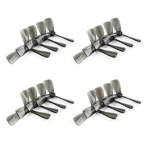 iFlight 16pcs Nazgul Cine 3535 3-Blade 3.5inch FPV Propellers CW CCW for Protek35 Cinewhoop Drone Quadcopter Props (Transparent Grey)