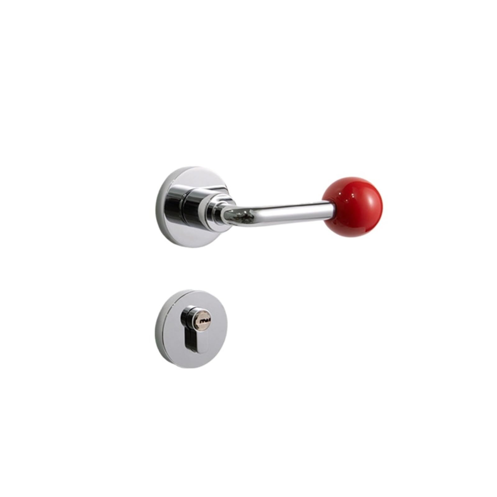FBXRXZFPJ Zinc Alloy Bedroom Door Lock knob Furniture Handle(BL-168-2,with Key-for Door)