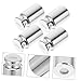 CONGARTENO 4pcs Class Calibration Weight Set for Precise Scale Scratch-Resistant Finish Portable Lab Instruments for Physics Experiments Research and Industrial Use