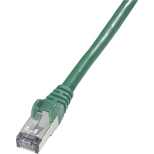 Goobay 68293 CAT 6 Cavo Patch, Rete S/FTP (PiMF), Verde, 7.5m Length