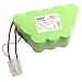 HQRP 14.4V Battery for Shark XBT1106 SV1106 SV1112 Freestyle Navigator Cordless Stick Vacuum XBT-1106 XBT11O6 SV11O6 + Coaster
