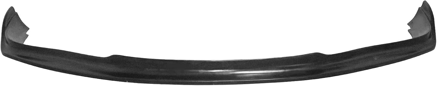 FREEMOTOR802® Front Bumper Lip Splitter Air Dam Chin Spoiler, Fits 2008-2013 Infiniti G37 Coupe (Except IPL/Sport) & 2014 Infiniti Q60 Base Journey, EVO Style Unpainted Black PU 1PC Lower Guard Trim